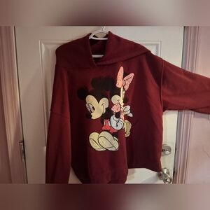 Disney Maroon Mickey Mouse Apparel